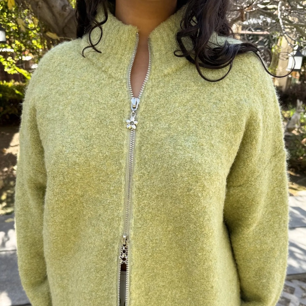 Lisa Says Gah Gemma Zip Up Sweater